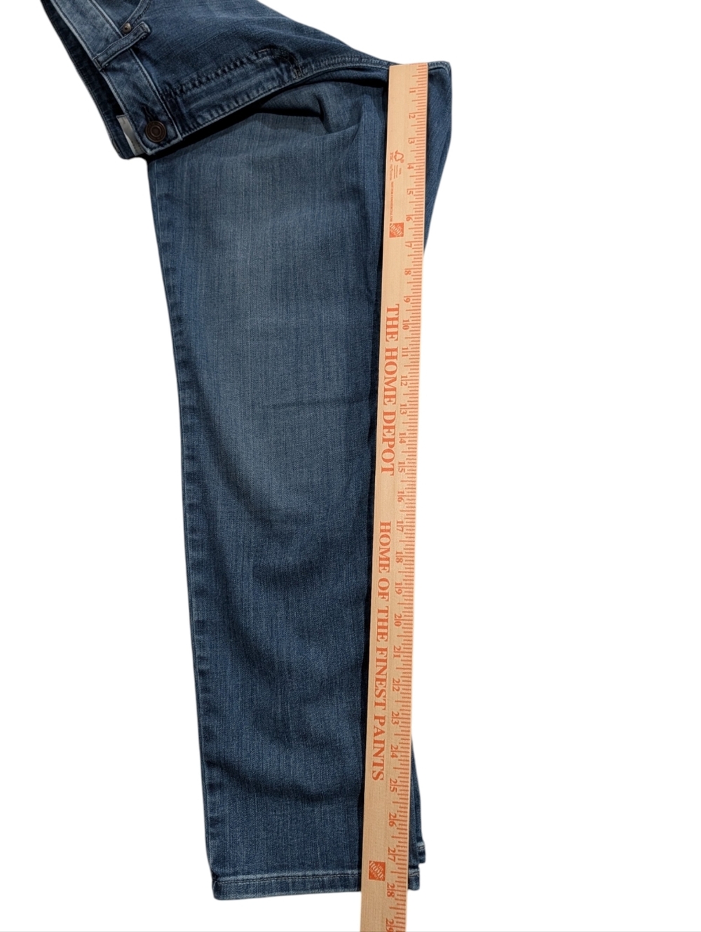 LC Lauren Conrad Feel Good High Rise Skinny Jeans Ankle 28” Inseam Size 18 - Picture 7 of 7